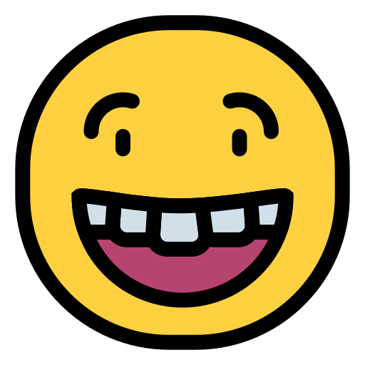 Laugh Generic color lineal-color icon