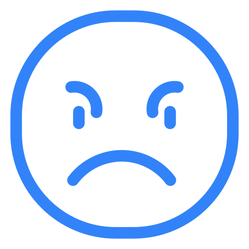 Angry free icon