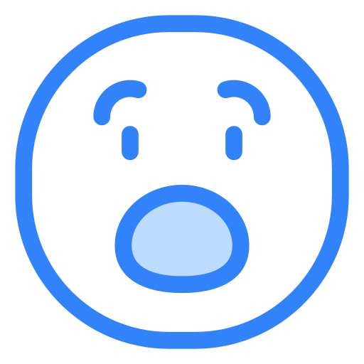 Shocked Generic Color Lineal-color Icon