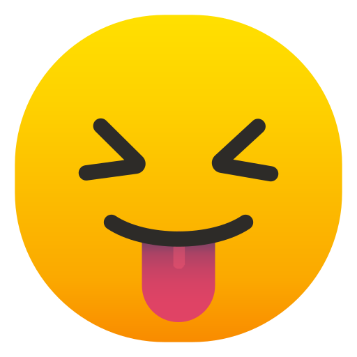 Laugh Generic gradient fill icon