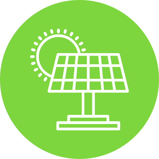 panel solar icono gratis