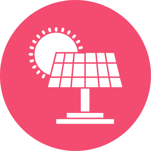 panel solar icono gratis