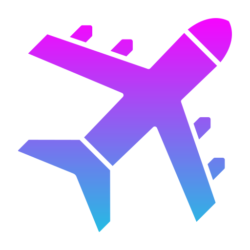 Plane Generic gradient fill icon