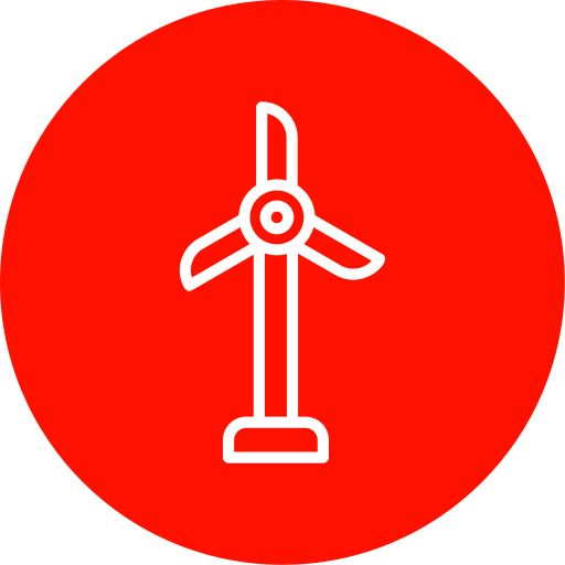 Wind turbine free icon Wind turbine free icon