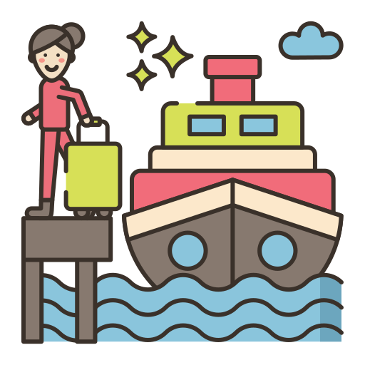 Disembarkation free icon