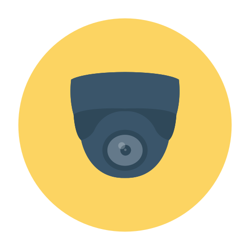 circuito cerrado de televisión icono gratis