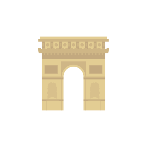 puerta de la india icono gratis