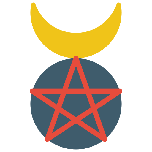 Pentagram Basic Miscellany Flat icon