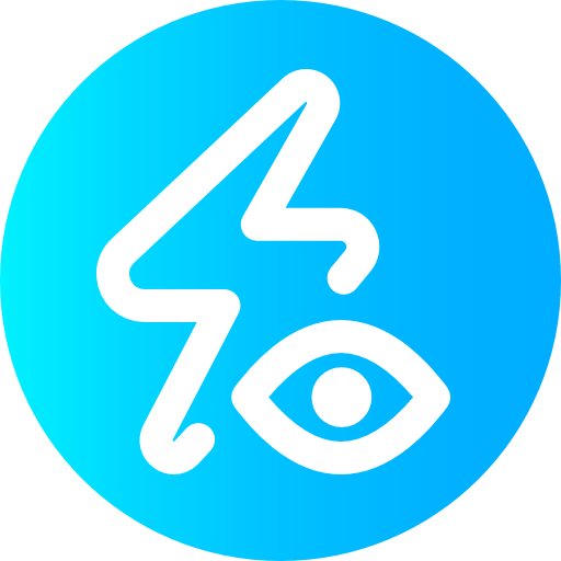 ojos rojos icono gratis