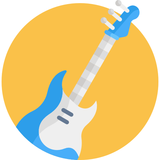 guitarra icono gratis