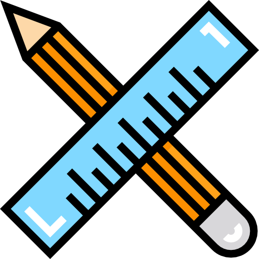 Pencil Detailed Straight Lineal color icon