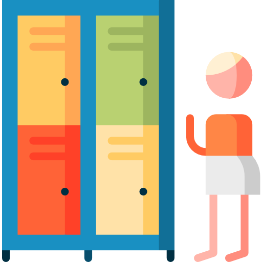 casilleros icono gratis