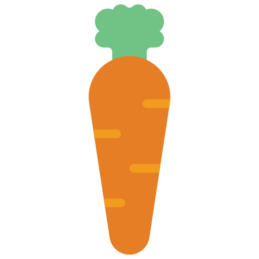 Carrot Basic Miscellany Flat icon