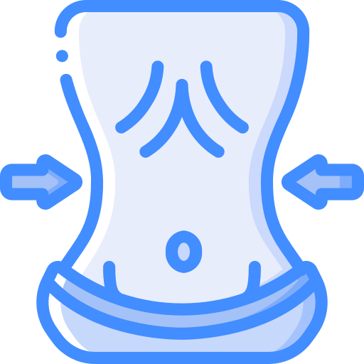 Waist Basic Miscellany Blue icon