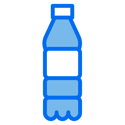 Plastic bottle Payungkead Blue icon