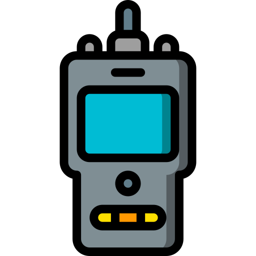 Walkie talkie Basic Miscellany Lineal Color icon