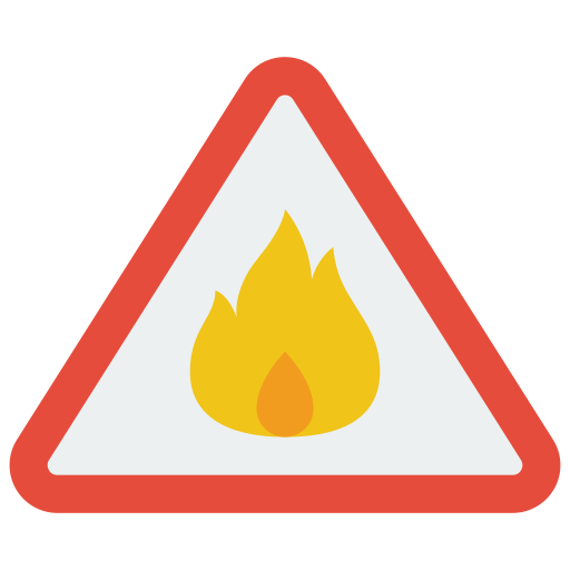 Warning free icon Warning free icon