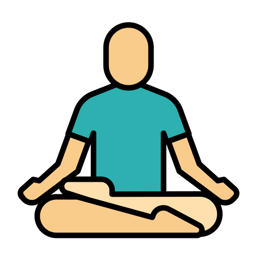 Meditation Generic color outline icon