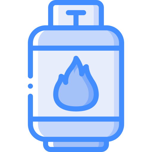 Gas Basic Miscellany Blue icon