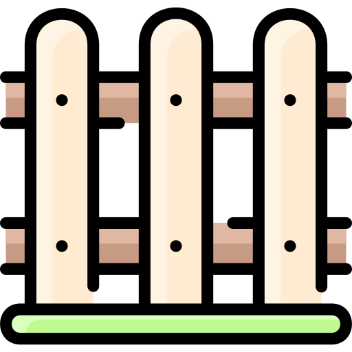 Fence Vitaliy Gorbachev Lineal Color icon