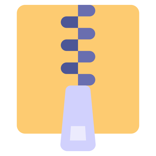 Zip free icon Zip free icon