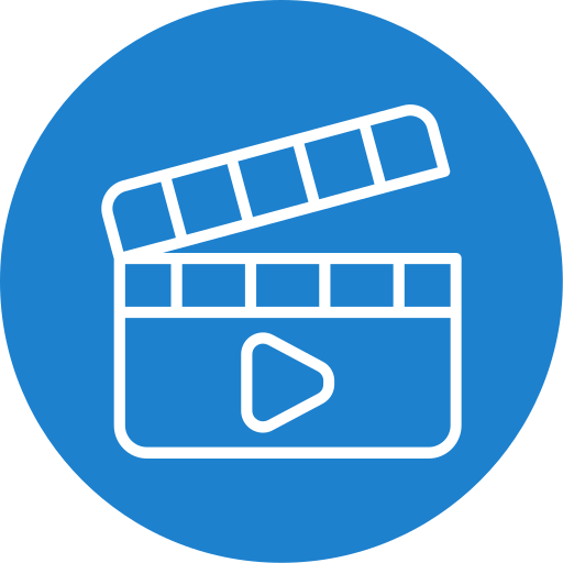 película icono gratis