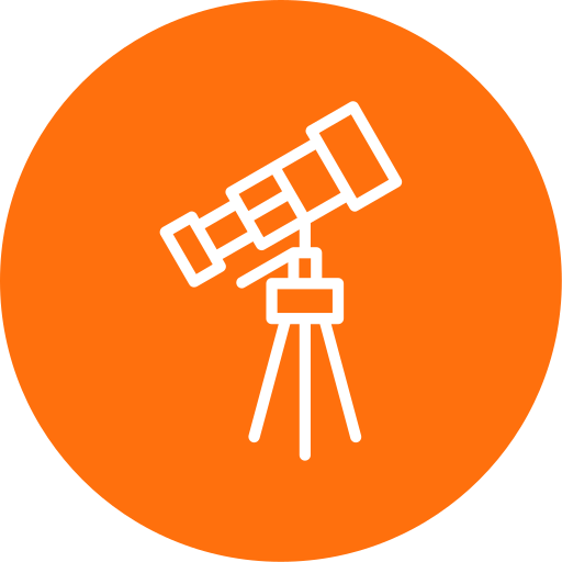 Telescope free icon