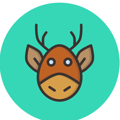 Animal Amogh Design Rounded Lineal Color icon