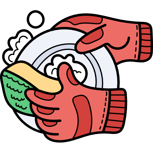 Washing Dishes Icon