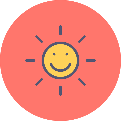 Summer Amogh Design Rounded Lineal Color icon