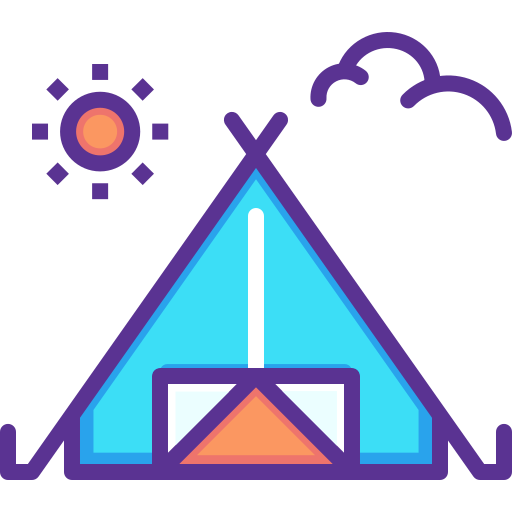 Camp Generic color lineal-color icon