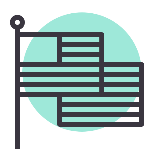 flagge kostenlos Icon