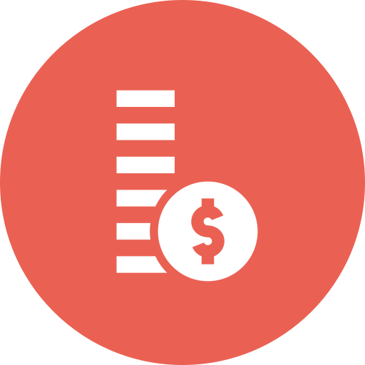 monedas icono gratis