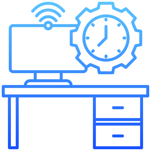 lugar de trabajo icono gratis