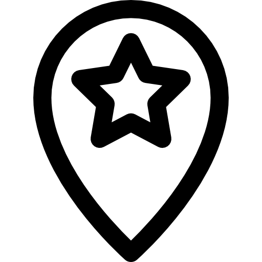 lugar favorito icono gratis