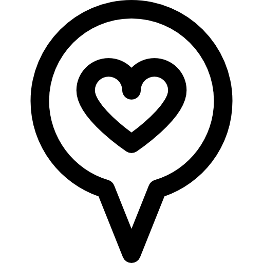 lugar favorito icono gratis