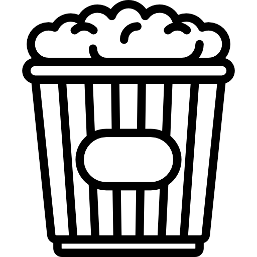 Popcorn - Free food icons