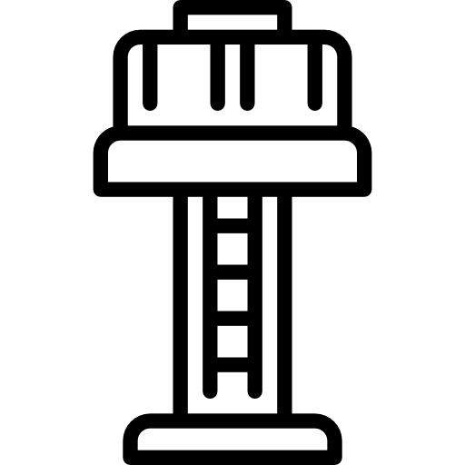 torre de caída icono gratis