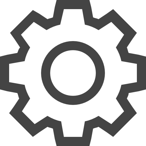 Cogwheel Vaadin Lineal Icon