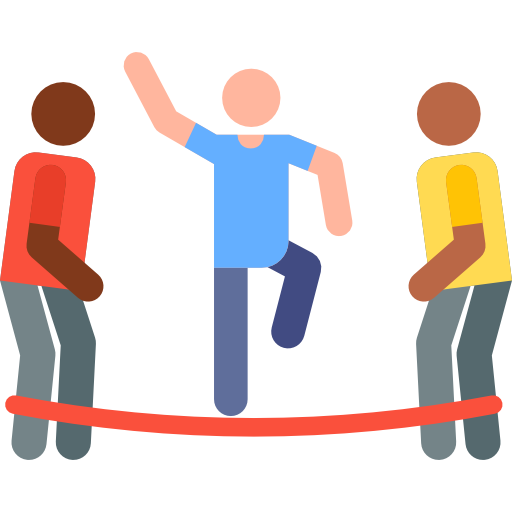 Jumping free icon
