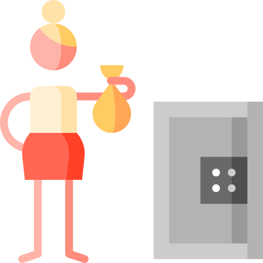 coffre-fort Icône gratuit coffre-fort Icône gratuit