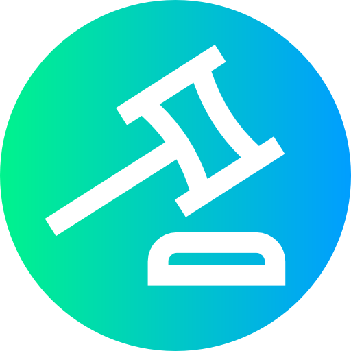 subasta icono gratis