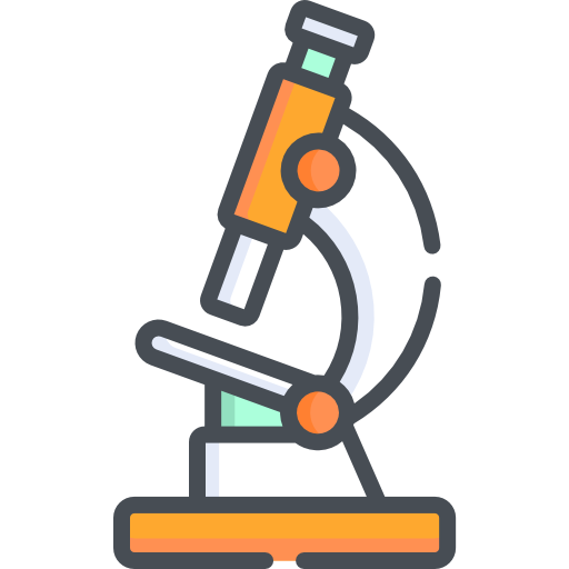 microscópio grátis ícone