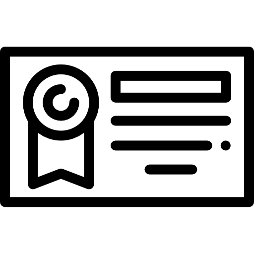 diploma grátis ícone