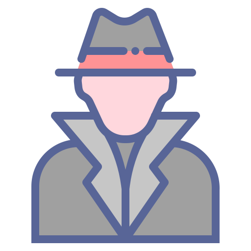 Detective Amogh Design Soft Lineal Color Icon