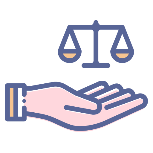 justicia icono gratis