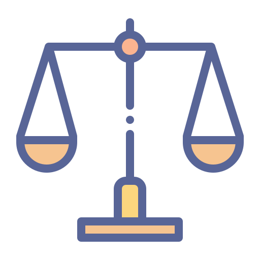 justicia icono gratis