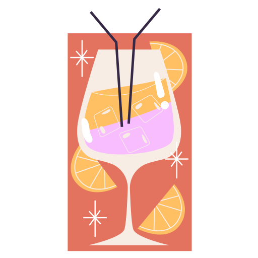 Cocktail free sticker Cocktail free sticker