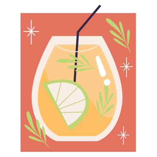 Cocktail free sticker Cocktail free sticker
