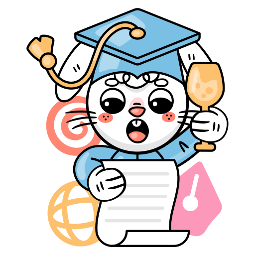 Graduation Stickers - Free animals Stickers